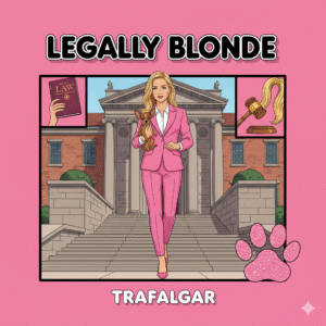 Elle Woods in a pink suit on the Harvard Law steps, an inspiring underdog story about female empowerment and competitive drive.