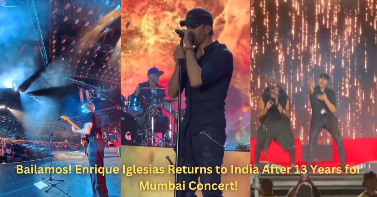 The King of Latin Pop is back! Enrique Iglesias returns to India for a 2-night concert in Mumbai (Oct 29-30). Get details on his long-awaited return.