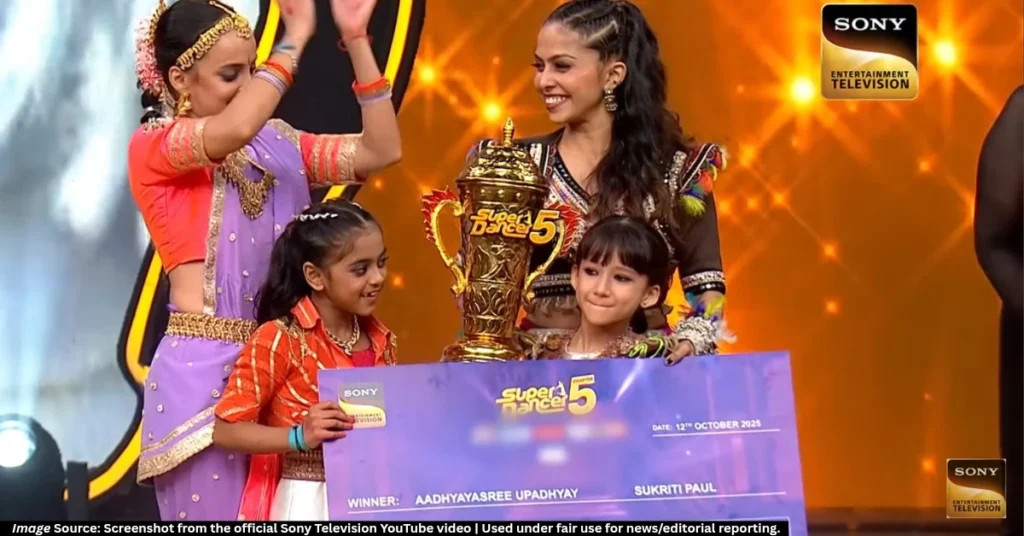 Super Dancer 5 Winners: Adhyashree Upadhyay & Sukriti Paul Crowned!