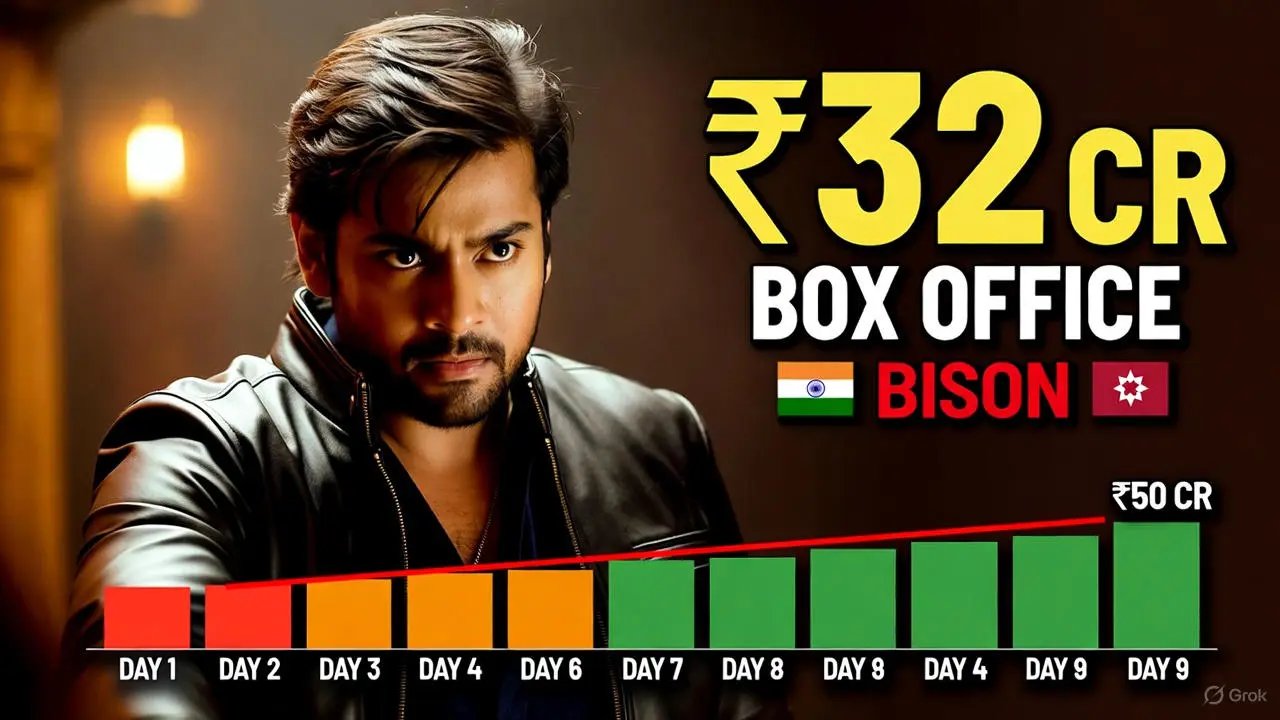 Bison Box Office Collection: ₹32 Cr Milestone After 9 Days!