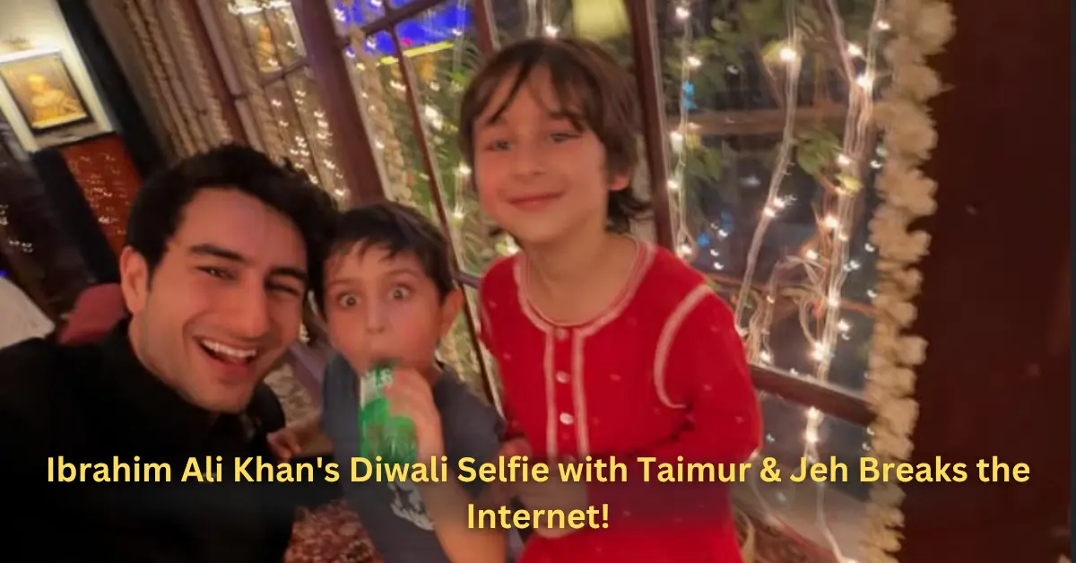 Ibrahim Ali Khan's Diwali Selfie with Taimur & Jeh Breaks the Internet!