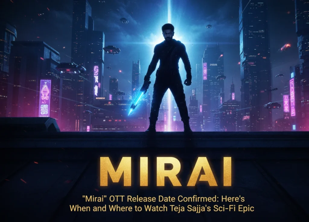'Mirai' OTT Release Date Confirmed: Here's When and Where to Watch Teja Sajja's Sci-Fi Epic